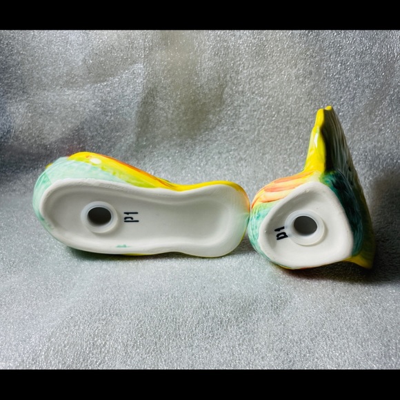 Pier 1 Imports Peacock Salt & Pepper Shakers - Picture 4 of 6